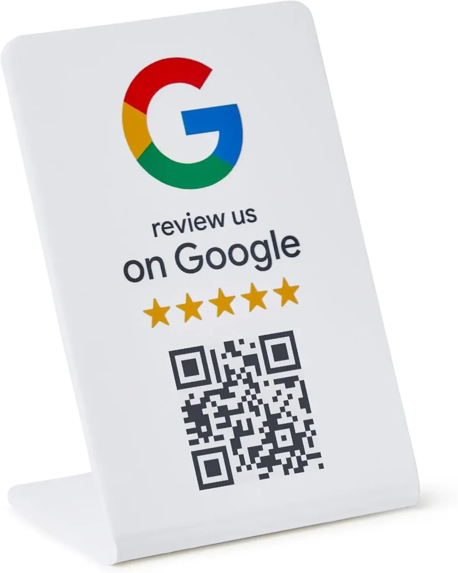 RateIt — Google შეფასების სადგამი (Stand)